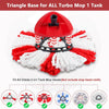 Red triangle base for all Turbo mop 1 tank with various mop heads
