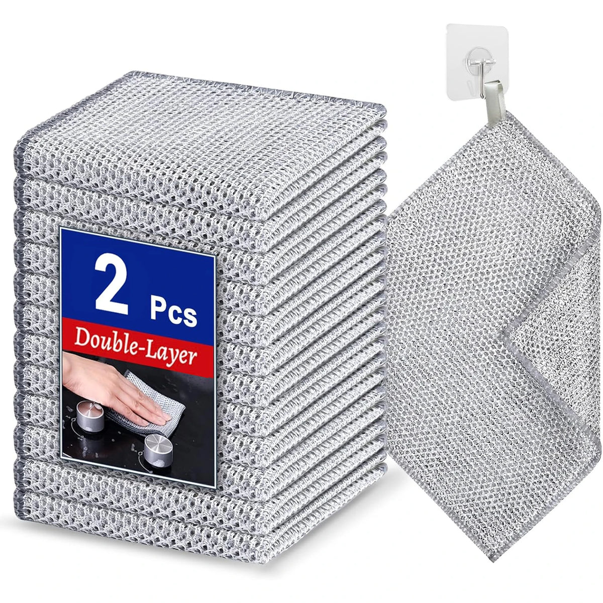 Thickened Steel Wire Cleaning Cloths