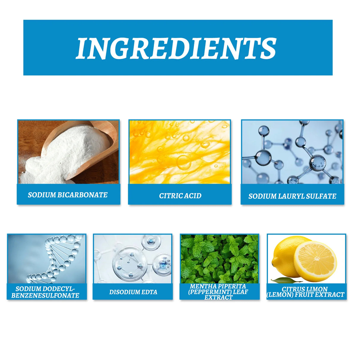Effervescent Tablet Washing Machine Cleaner