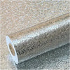 Roll of self-adhesive aluminum foil kitchen wall sticker used as a waterproof backsplash protector