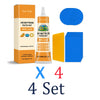A set of four Jiu Fish Air Mattress Patch Kits containing vinyl glue and patches for professional repair.