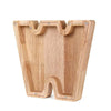 Piggy bank alphabet in the shape of the letter W for savings