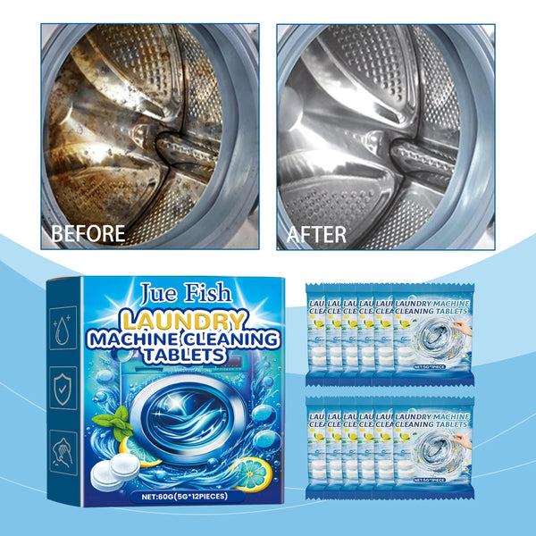 Effervescent Tablet Washing Machine Cleaner