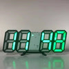 A digital alarm clock display showing 08:08 with green LED digits and a temperature reading.
