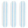 White microfiber flat mop head refill for Vileda H2PrO and O-Cedar.