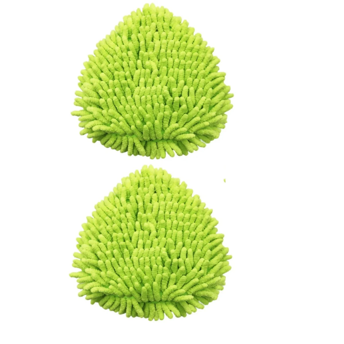 Bright lime green replacement spin mop head refill for Vileda or O-Cedar mops