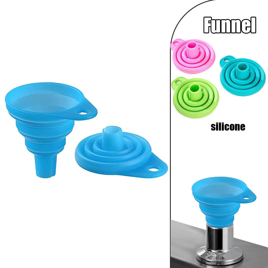 Set aus silikonförmigen Seifenspender in rosa, grün und blau mit Metallbasis