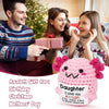 Handmade crochet axolotl figurine with pink and white features for gift
