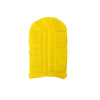 Yellow reusable electrostatic duster refill with ribbed texture.