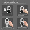 Instructions for installation and use of an automatic rotating toothbrush dryer device
