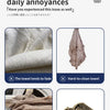 A collection of cleaning towels and wipes demonstrating issues like fading, staining, and tearing.