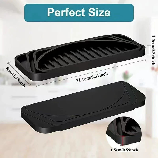 Silicone Refrigerator Drip Catcher Tray