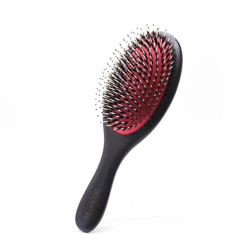 Boar Bristles Detangling Hair Comb
