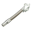 Silver universal leak-proof pour spout for gas and oil cans