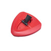 Red microfiber mop head replacement for spin mop systems