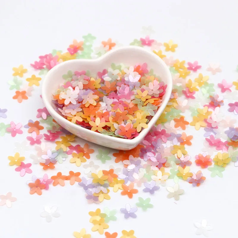 10mm Flower Sequin Crafting Paillettes