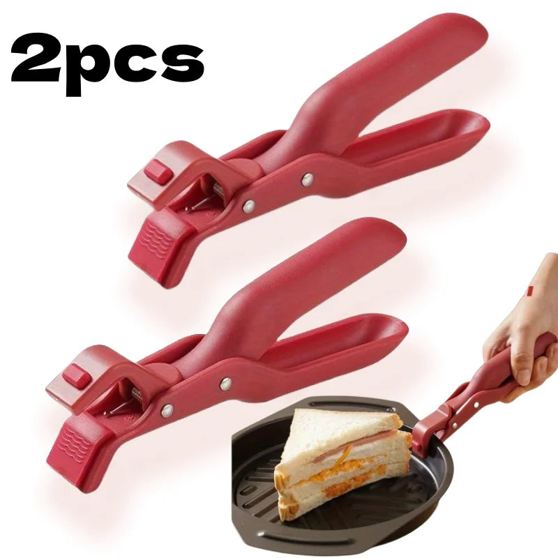 Silicone Anti-Scald Dish Clips for Cooking