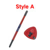 Red style A mop handle and base set for various mop systems