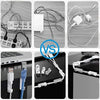 Comparison of different heavy duty self-adhesive cable clips for cord management.