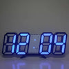 A digital alarm clock display showing the time 12:08 with an LCD screen and LED display.