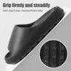 Black EVA slides shown with a close-up of the textured grip surface