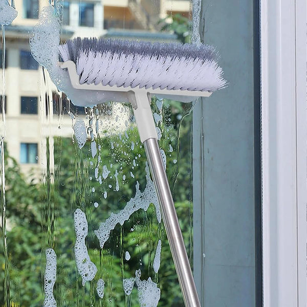 Rotating Hard Bristle Crevice Cleaning Brush