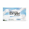 Box of Tumble Dryer Sheets featuring a white fabric and blue background.