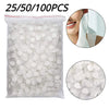Bag of disposable compressed travel towels in various quantities 25/50/100 pieces