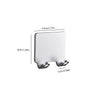A rectangular aluminum shaving razor storage rack with dimensions 4.5cm by 4cm.