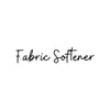 A simple black line drawing of the text Fabric Softener.