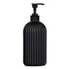 Mattschwarze wiederbefüllbare Seifenspenderflasche mit Pumpverschluss