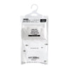 Sac en plastique transparent de sachets d'absorption d'humidité pour vêtements et rangement, étiqueté avec une capacité de 50