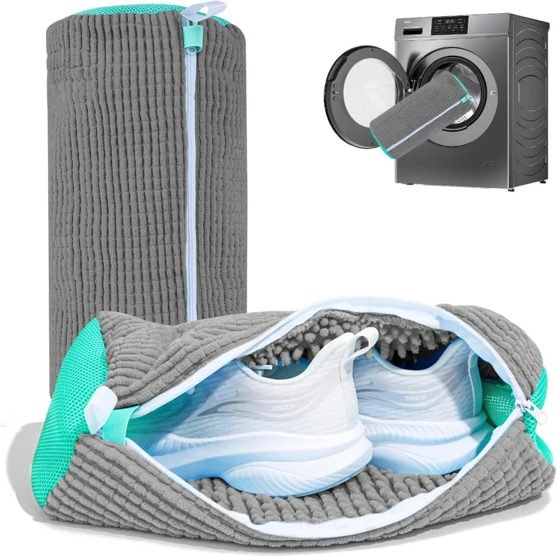 Reusable Shoe Cleaning Bags for Laundry