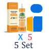 Five sets of Jue Fish Air Mattress Patch Kits with vinyl glue and repair patches.