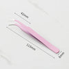 A pink Kawaii DIY sticker pack for crafting shown with dimension lines on a white surface.