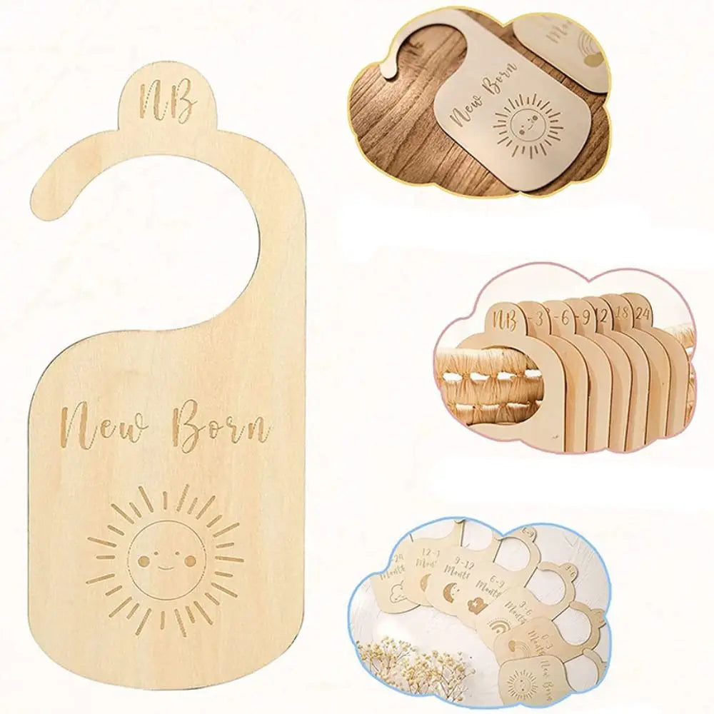 Wooden Baby Closet Dividers Set