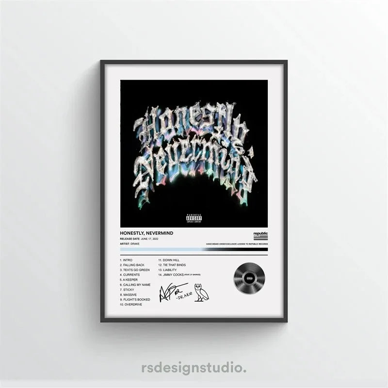 Scorpion Care Album Art Canvas Print