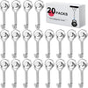A set of 20 strong magnetic hooks for household storage, packaged in a white box.