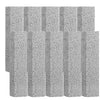 A set of natural pumice stone cleaning sticks arranged in a grid pattern.