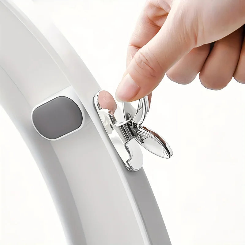 One-Piece Toilet Seat Lifter with Touchless Flush